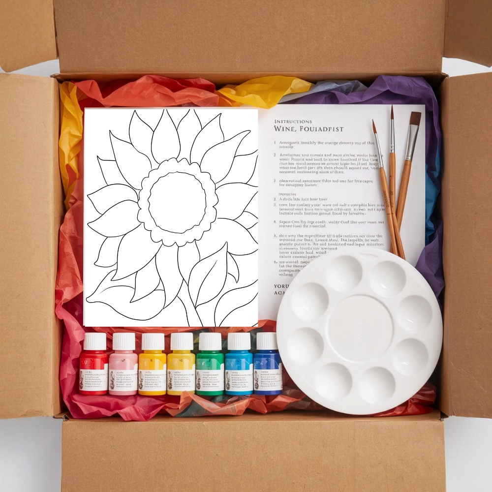 Sunflower Paint Kit